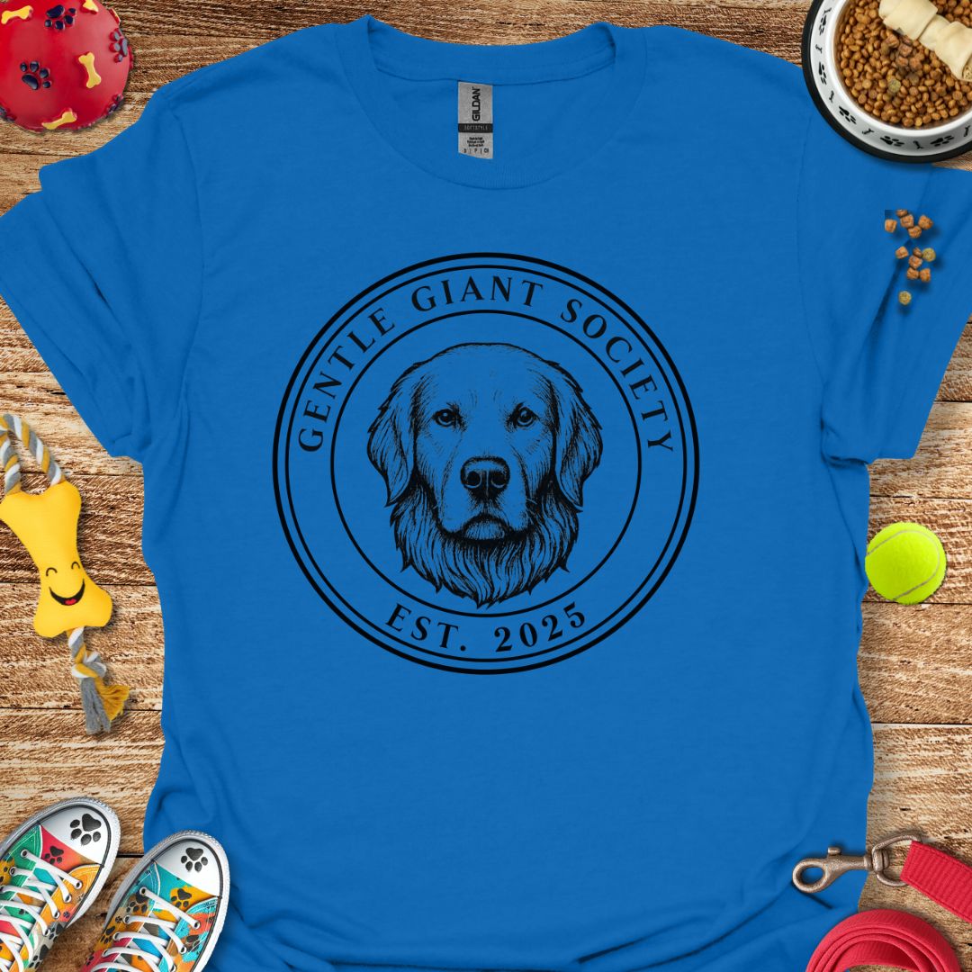 Gentle Giant Society Golden Retriever T-Shirt