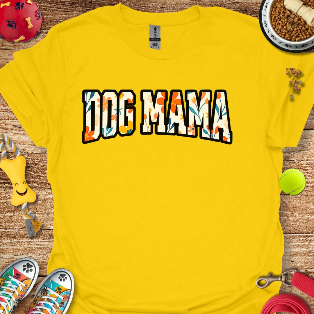 Dog Mama Floral T-Shirt