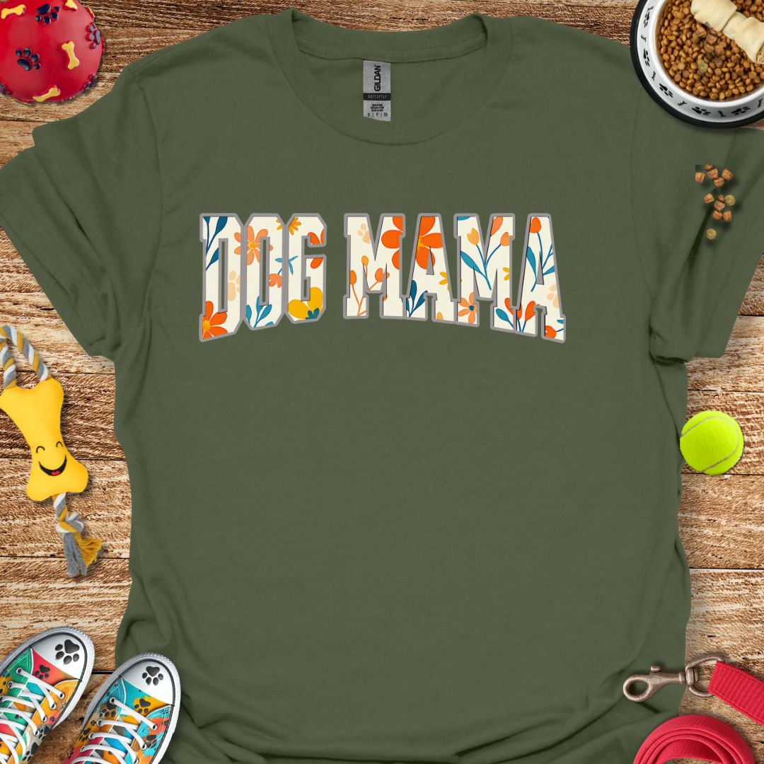 Dog Mama Floral T-Shirt