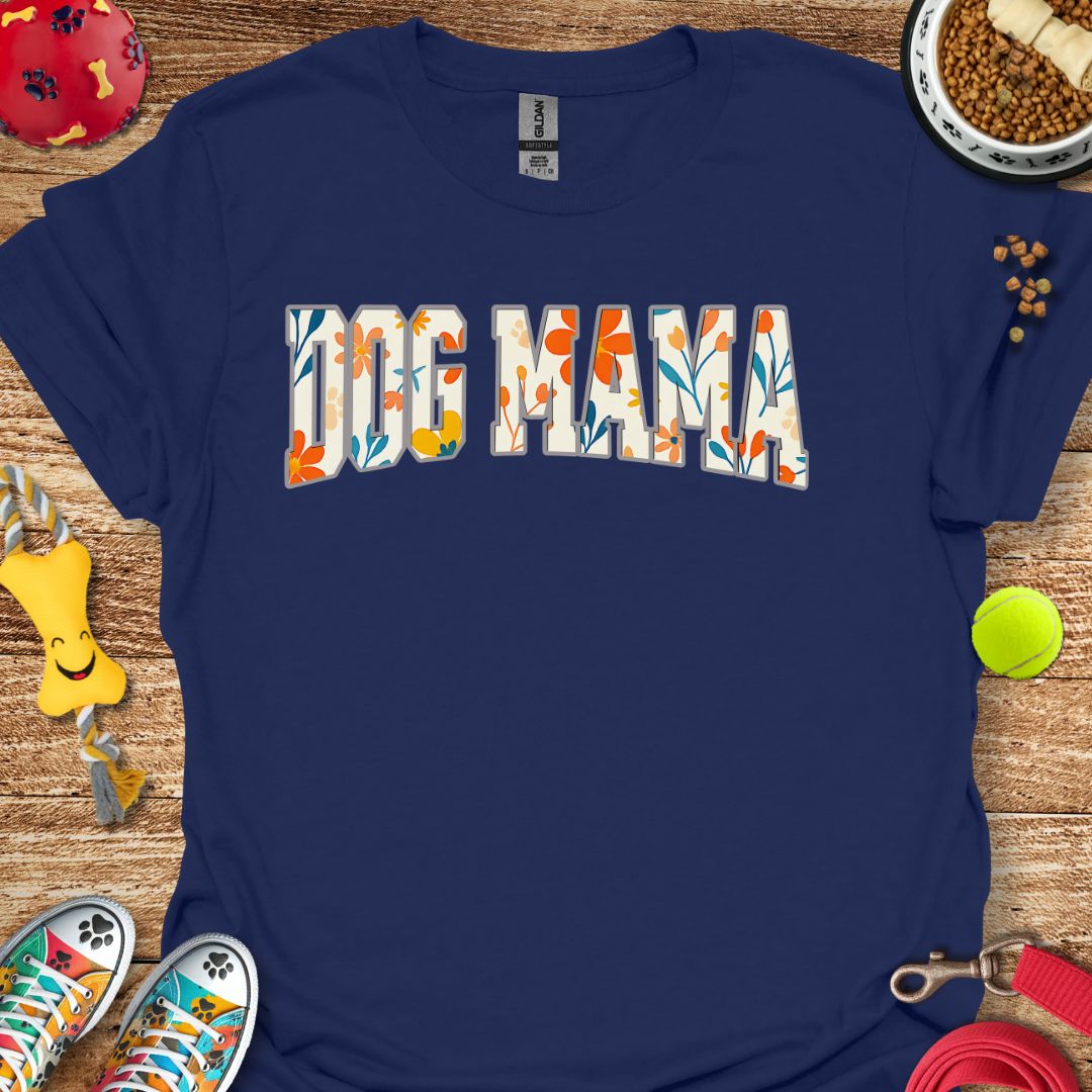 Dog Mama Floral T-Shirt