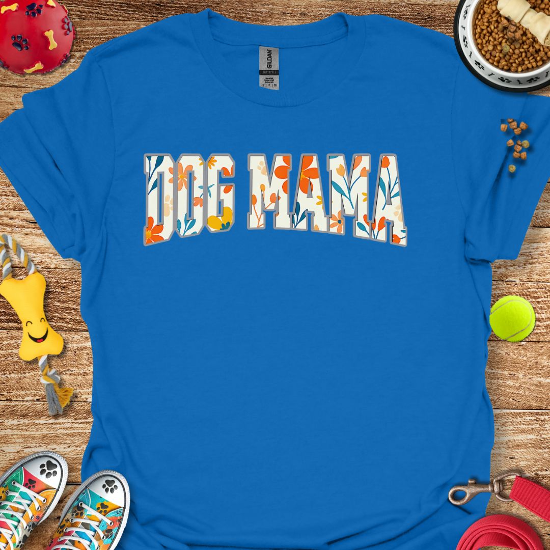 Dog Mama Floral T-Shirt