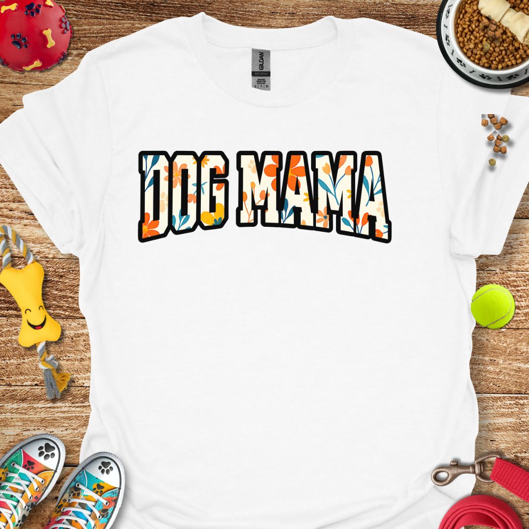 Dog Mama Floral T-Shirt