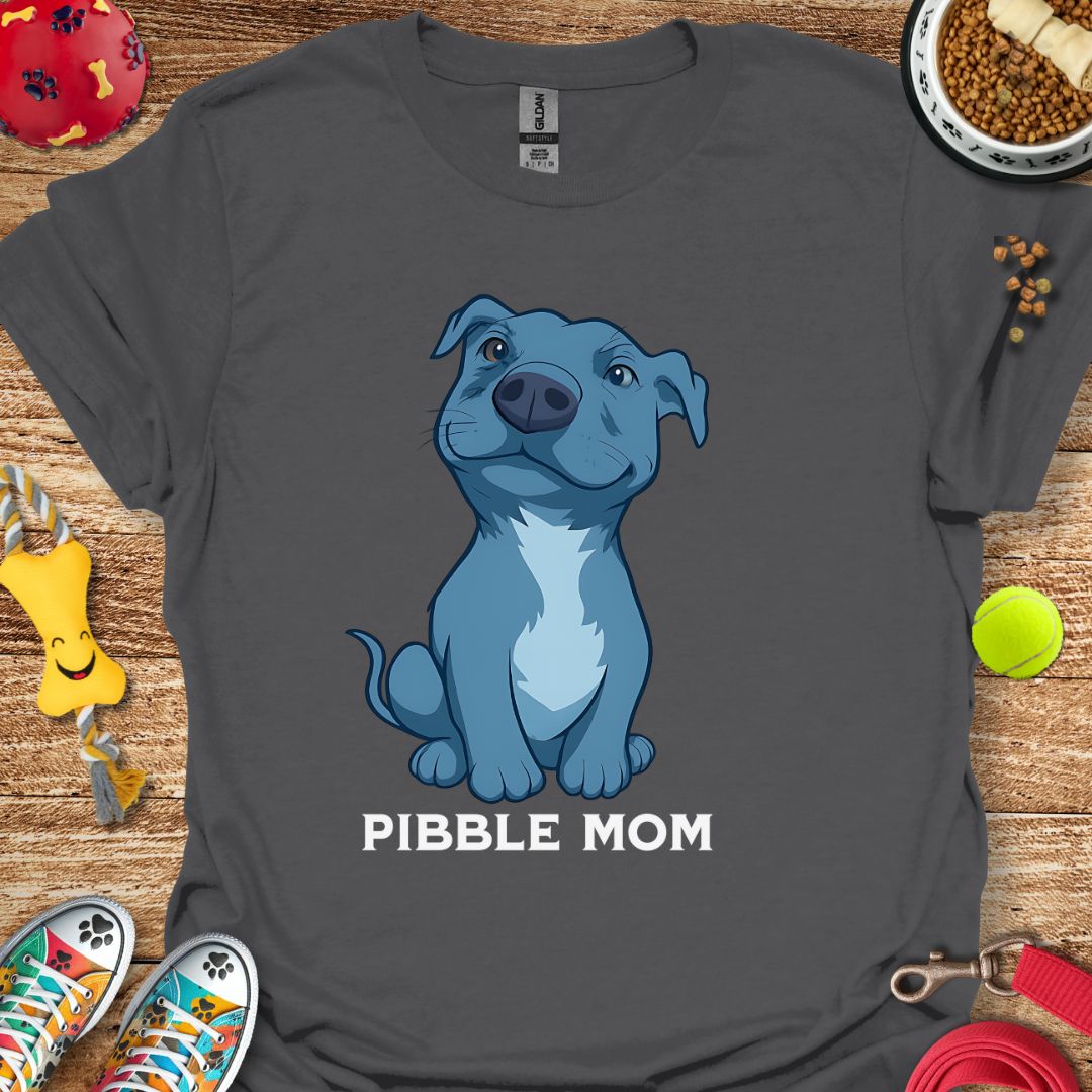 Pibble Mom (blue) T-Shirt