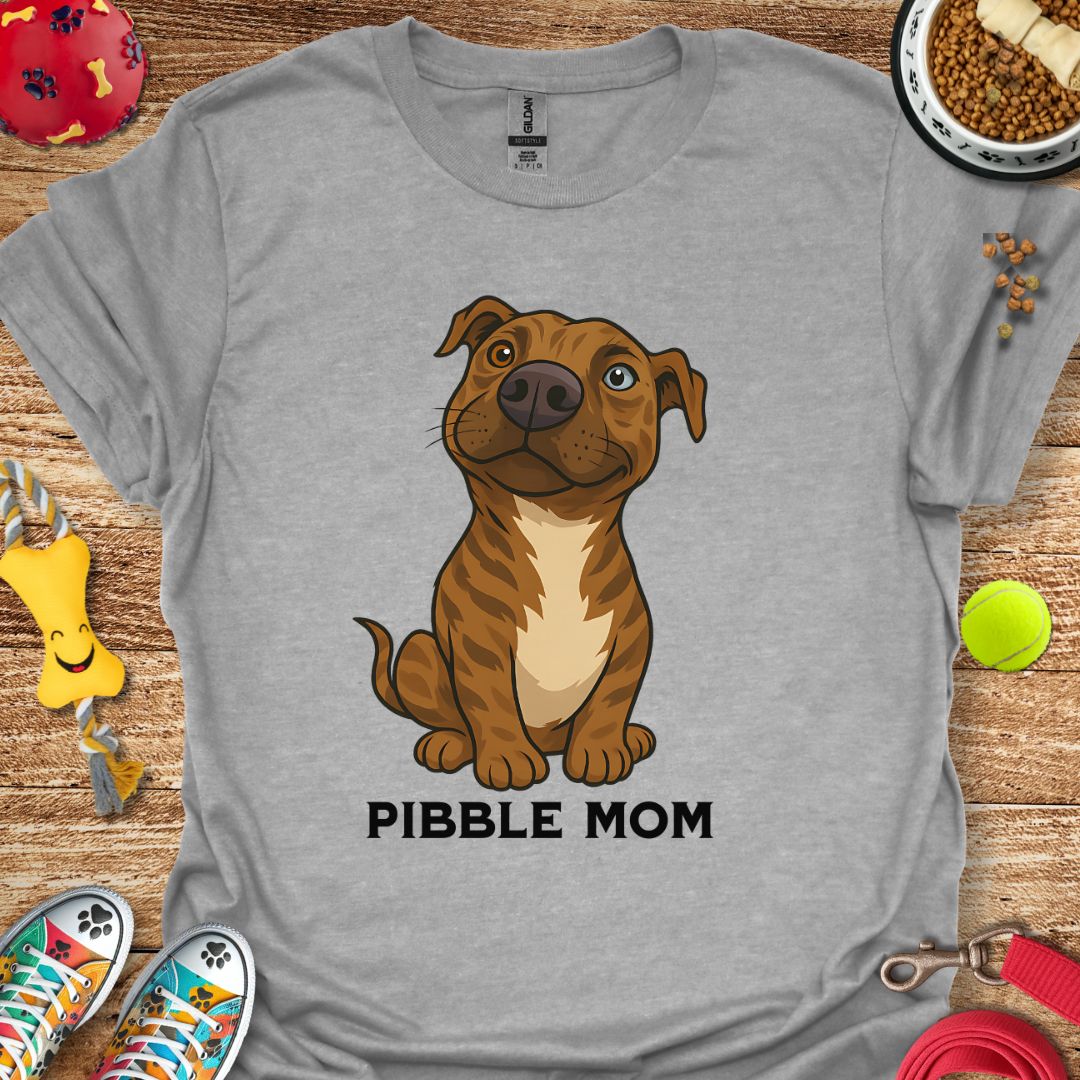 Pibble Mom (brindle) T-Shirt