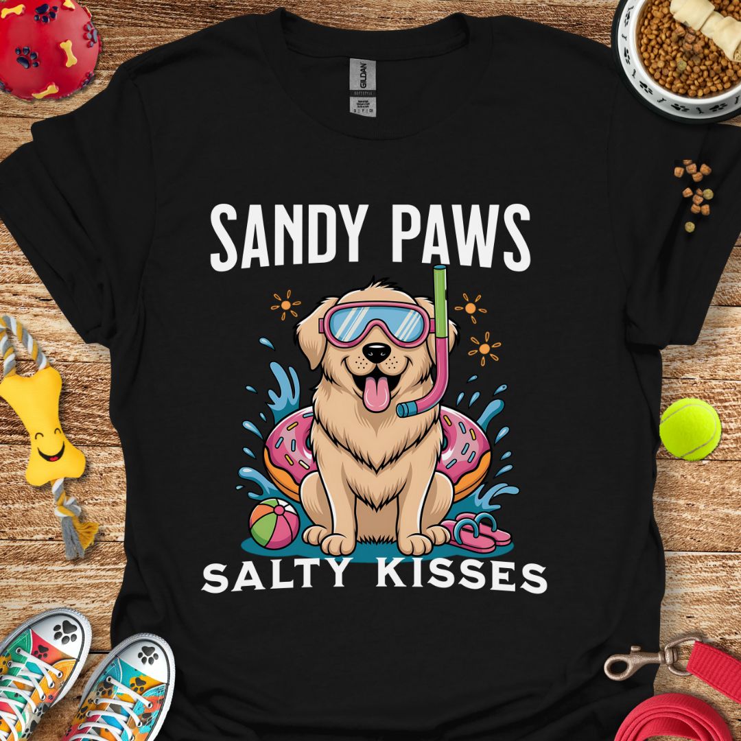 Sandy Paws Retriever T-Shirt
