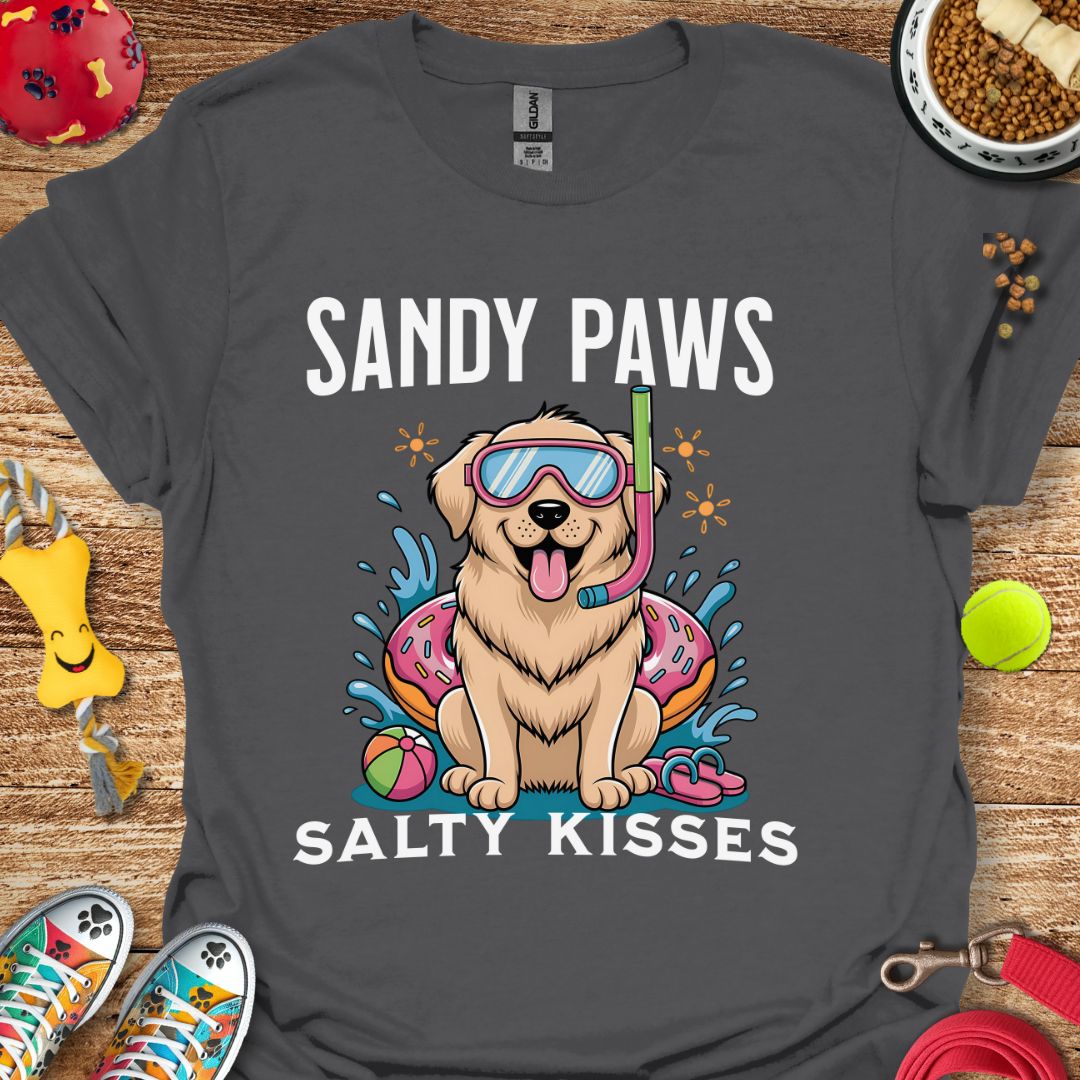 Sandy Paws Retriever T-Shirt