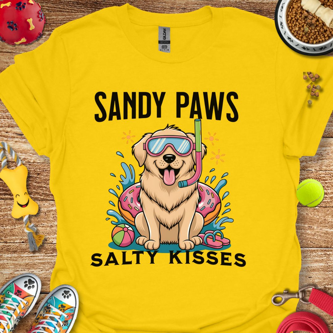 Sandy Paws Retriever T-Shirt