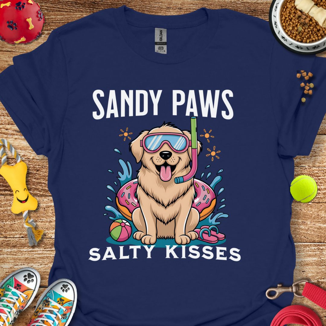 Sandy Paws Retriever T-Shirt