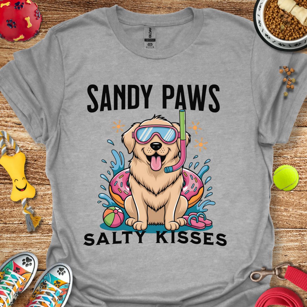 Sandy Paws Retriever T-Shirt