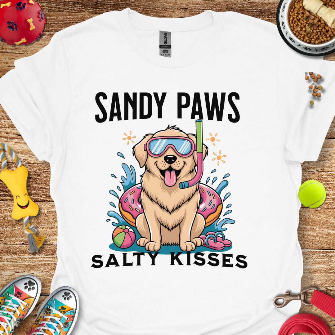 Sandy Paws Retriever T-Shirt