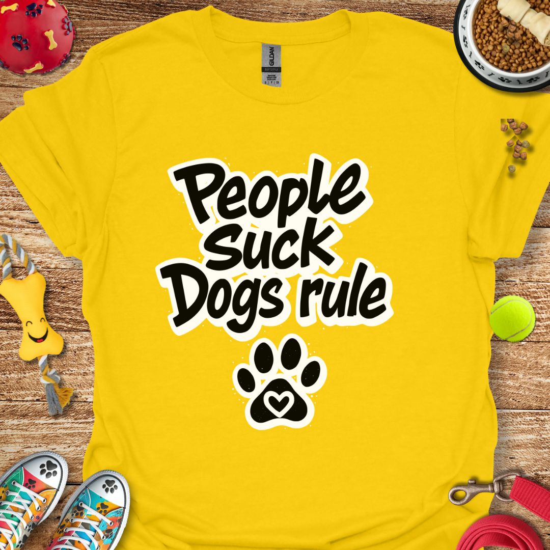 Dogs Rule (Graffiti Style) T-Shirt