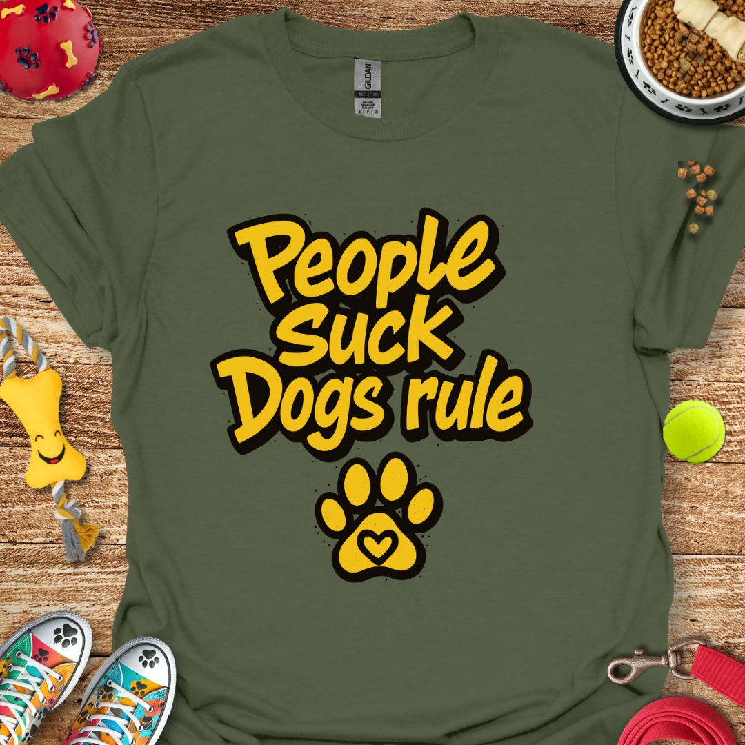 Dogs Rule (Graffiti Style) T-Shirt