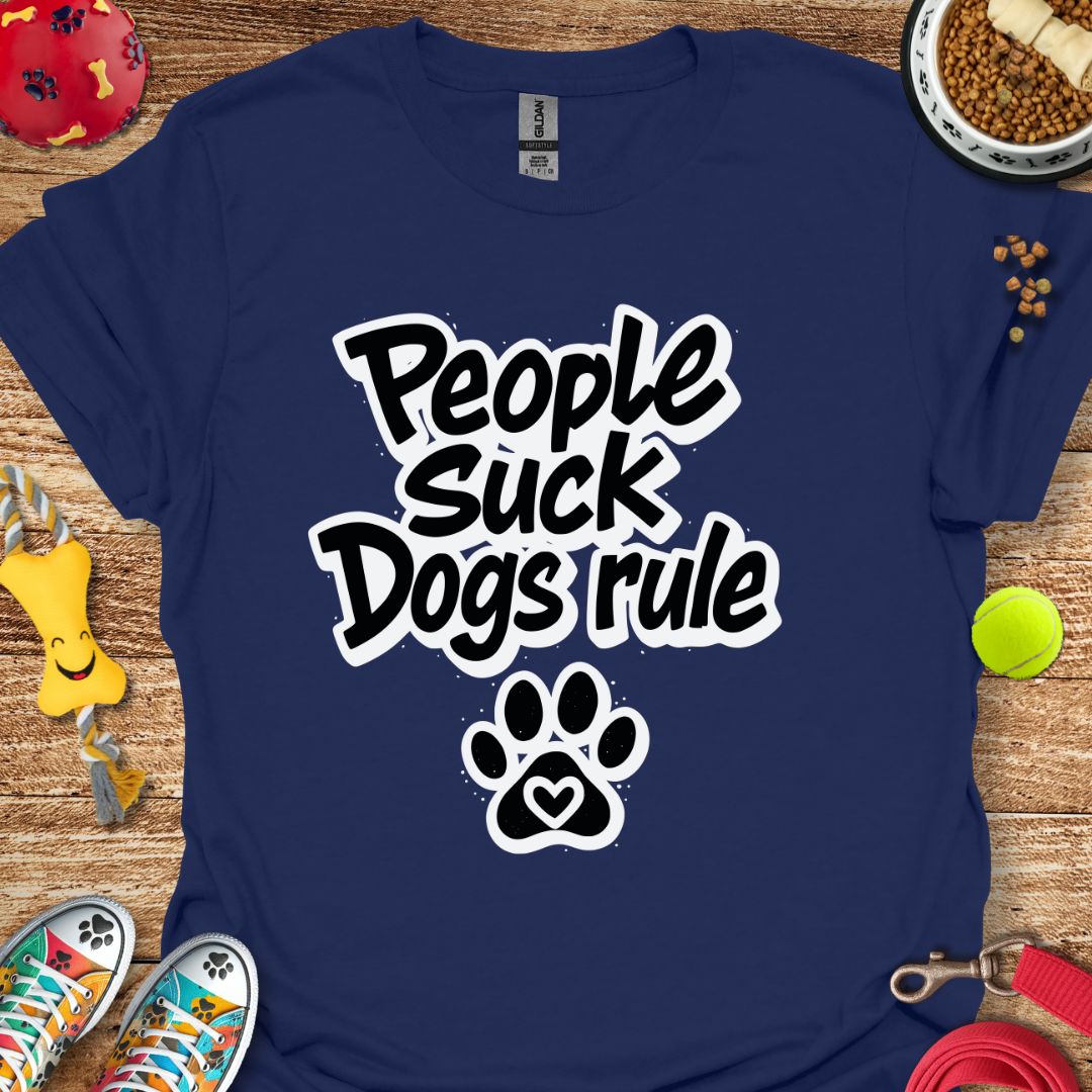 Dogs Rule (Graffiti Style) T-Shirt