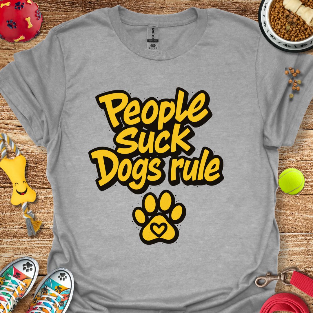 Dogs Rule (Graffiti Style) T-Shirt