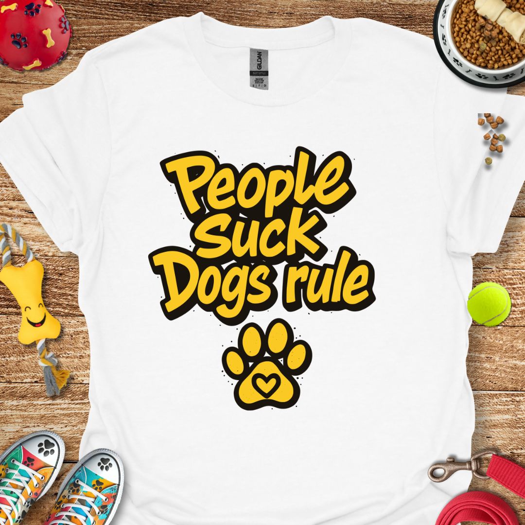 Dogs Rule (Graffiti Style) T-Shirt