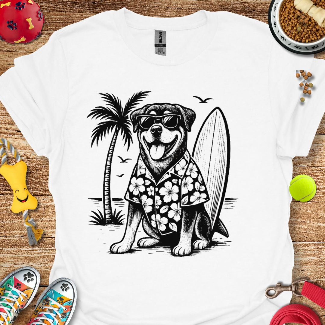 Surfin' Rottie T-Shirt