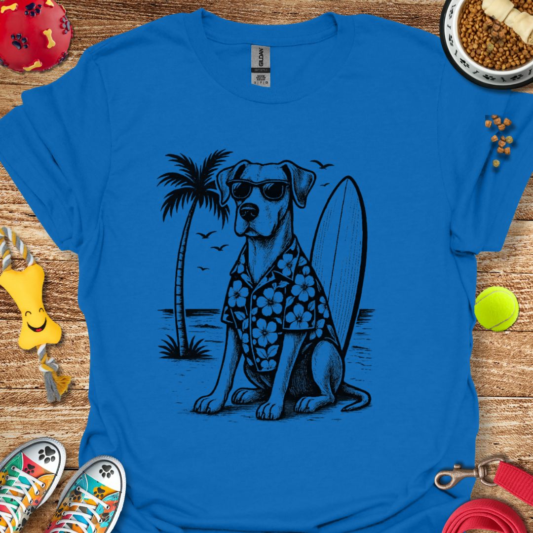 Surfin' Great Dane T-Shirt