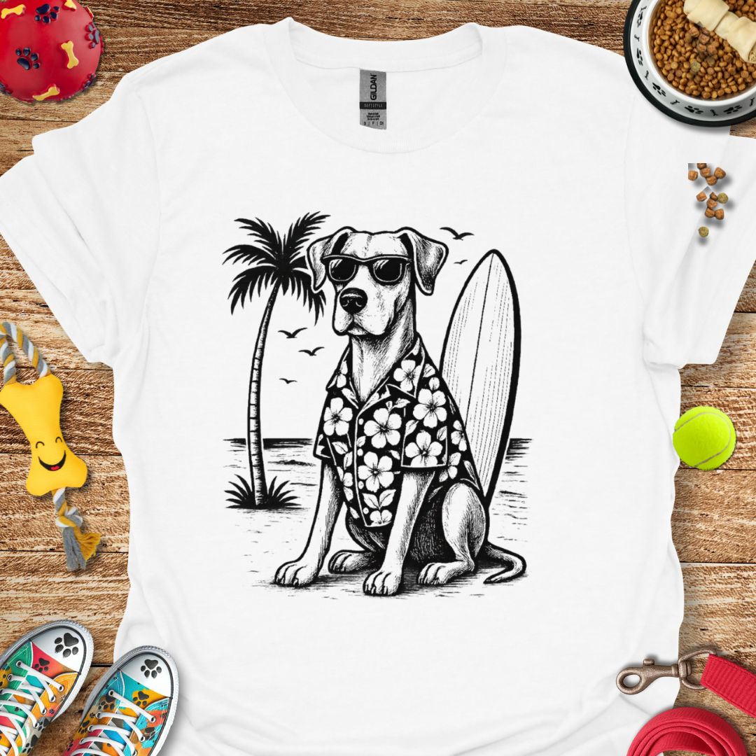 Surfin' Great Dane T-Shirt