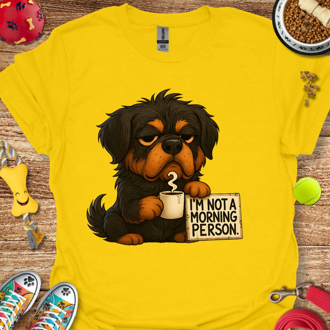 Grumpy Morning Rottie T-Shirt