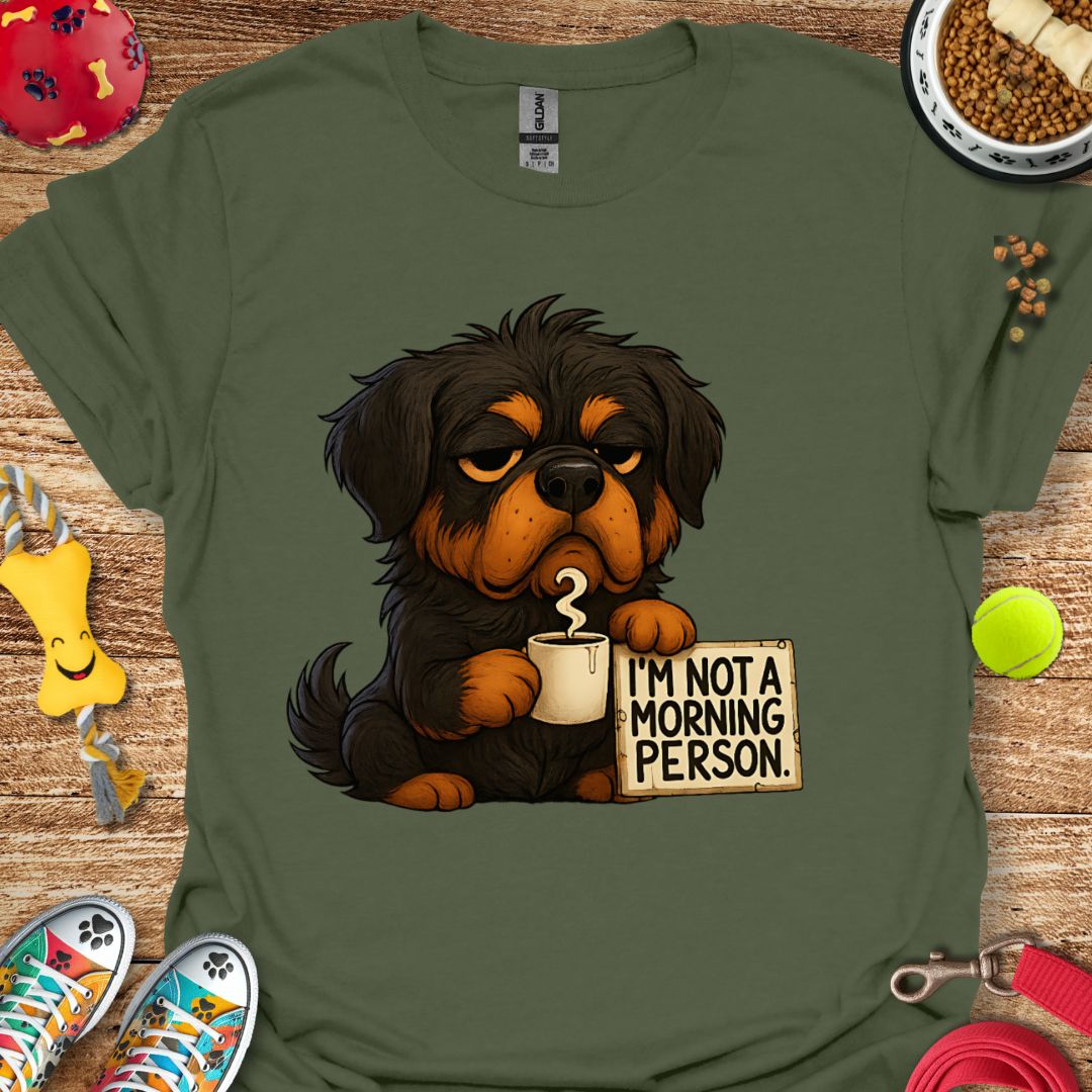 Grumpy Morning Rottie T-Shirt