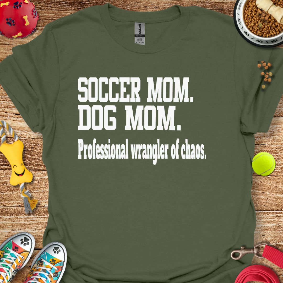 Soccer Mom Dog Mom T-Shirt