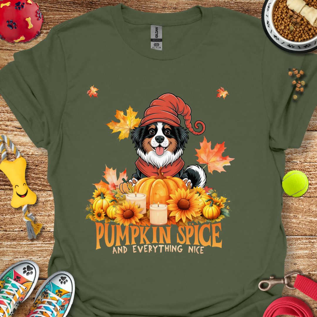 Pumpkin Spice Bernese T-Shirt