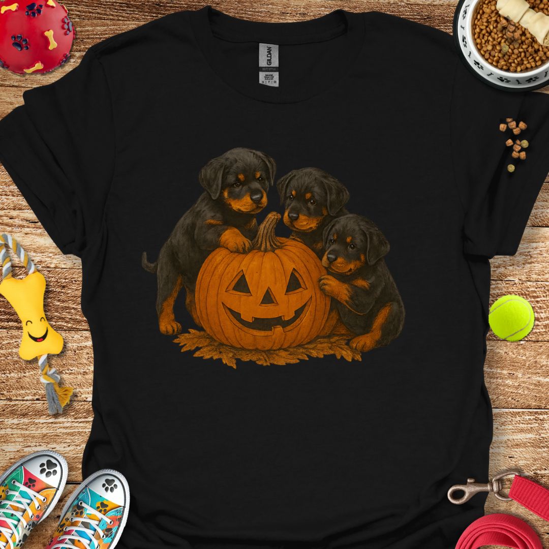Pumpkin Rottweiler T-Shirt
