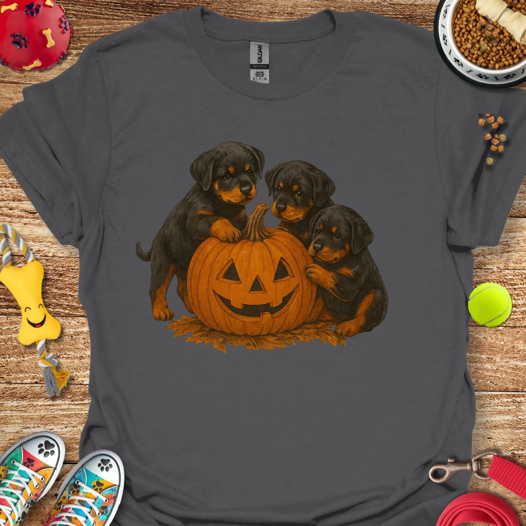 Pumpkin Rottweiler T-Shirt