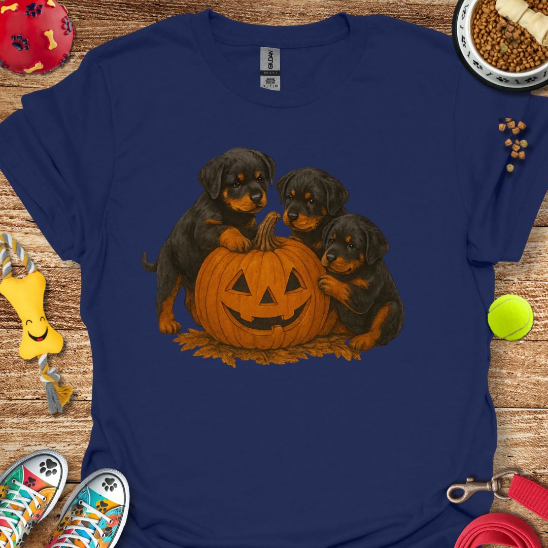 Pumpkin Rottweiler T-Shirt
