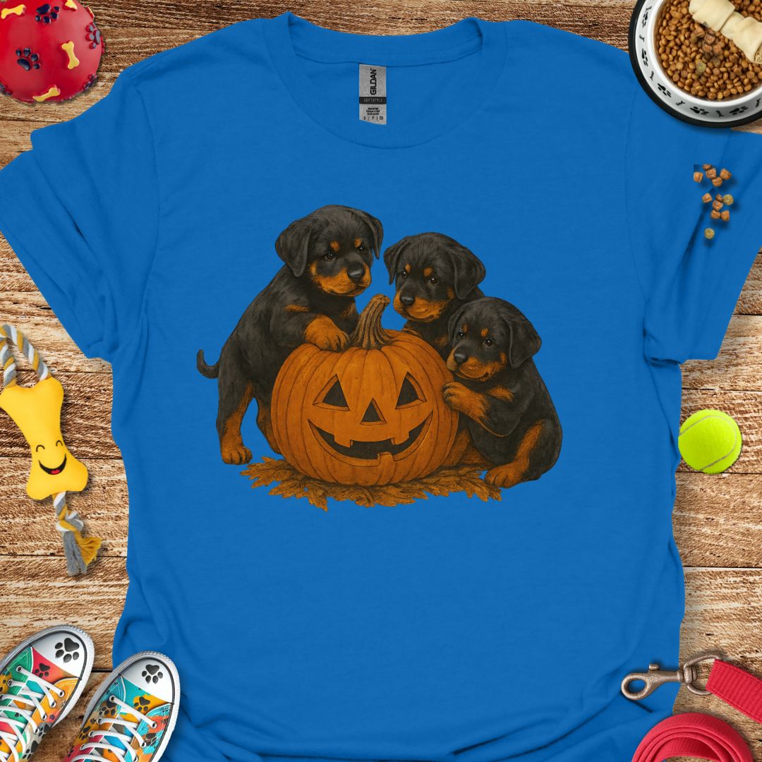 Pumpkin Rottweiler T-Shirt