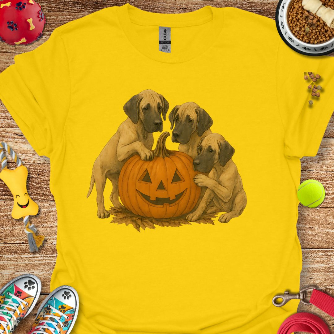 Pumpkin Great Dane T-Shirt
