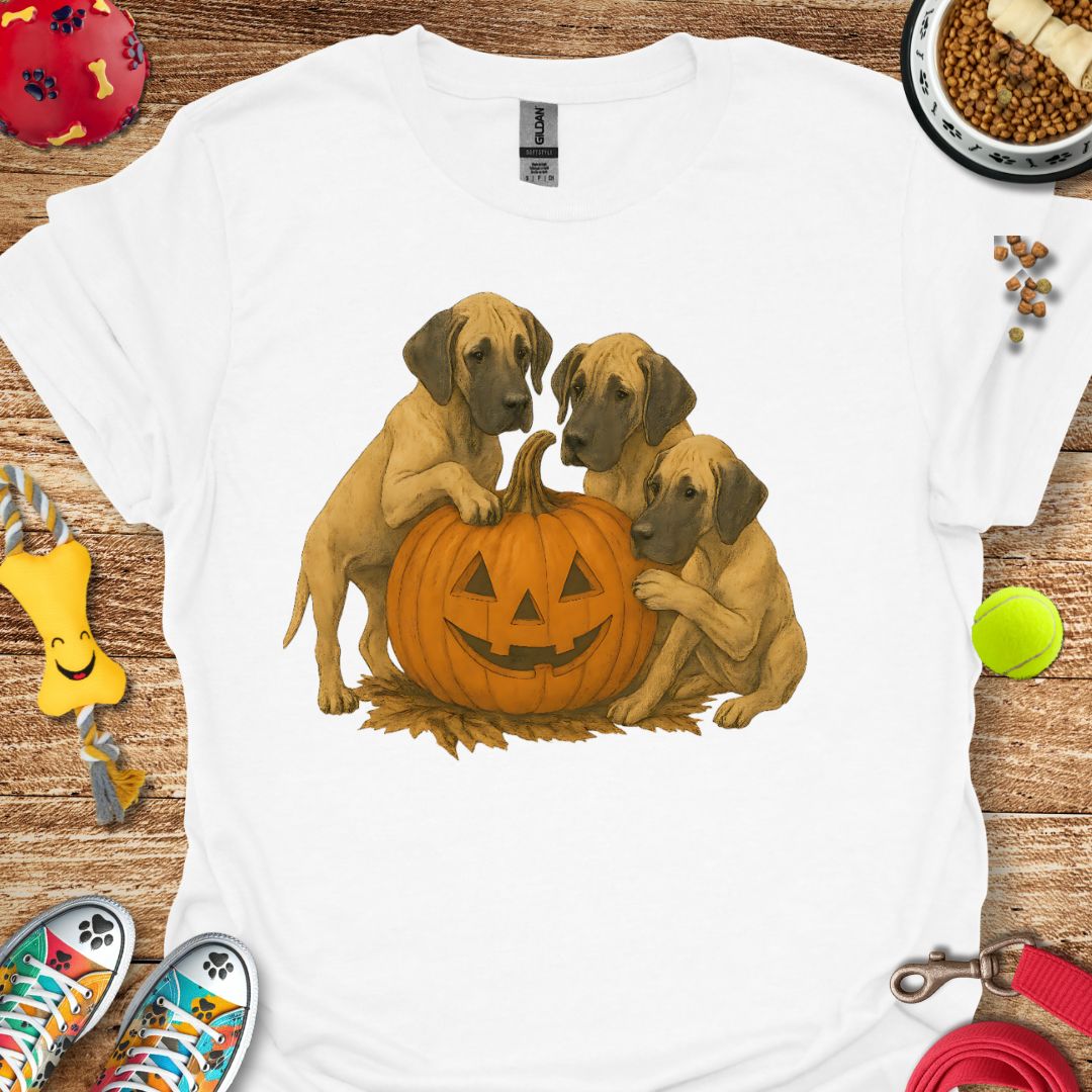Pumpkin Great Dane T-Shirt