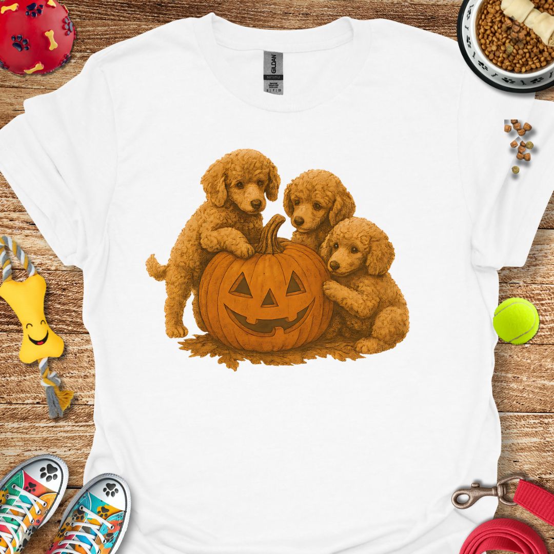 Pumpkin Poodle T-Shirt