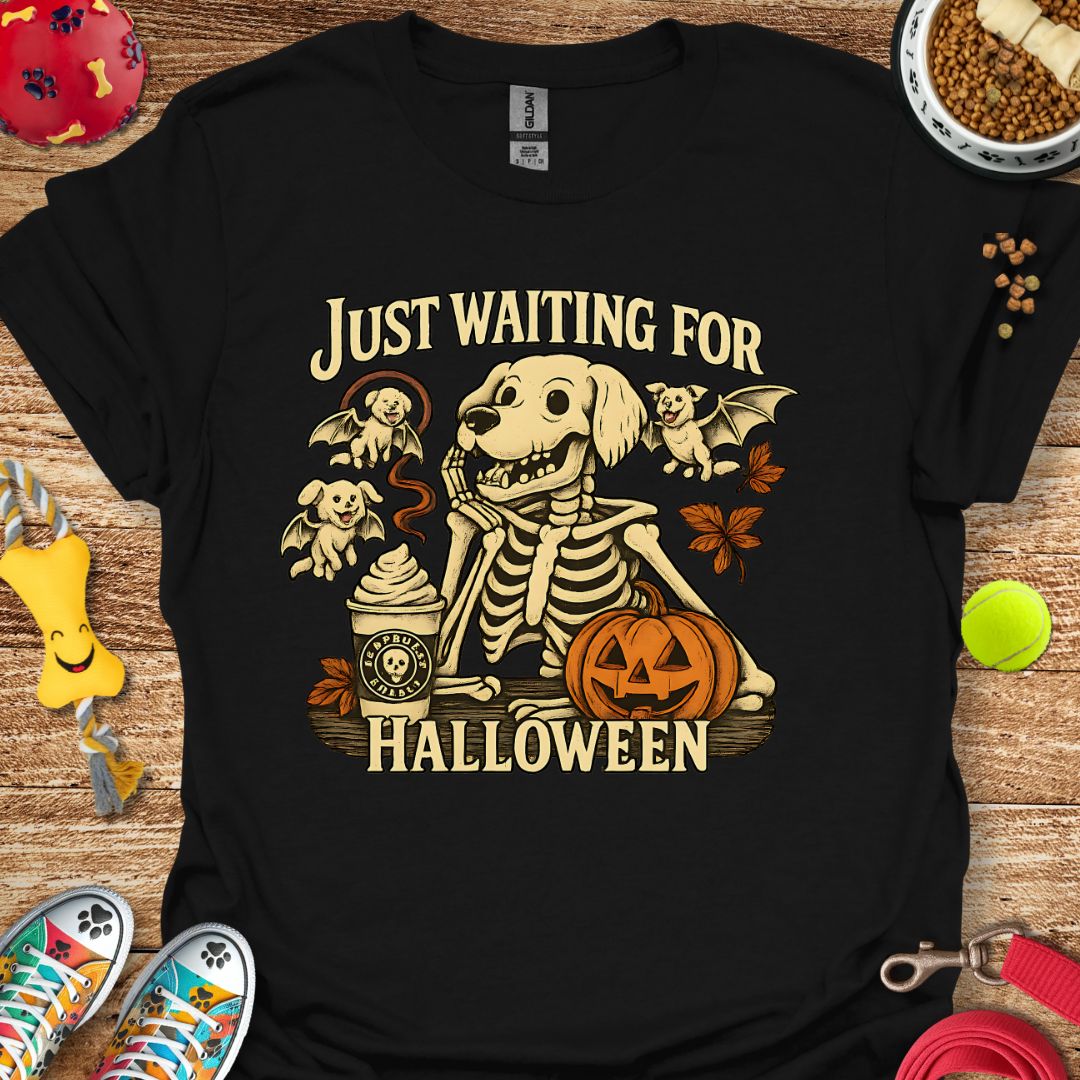 Just Waiting for Halloween Golden T-Shirt