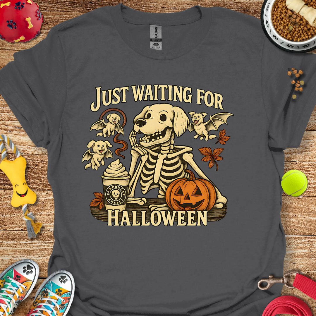 Just Waiting for Halloween Golden T-Shirt