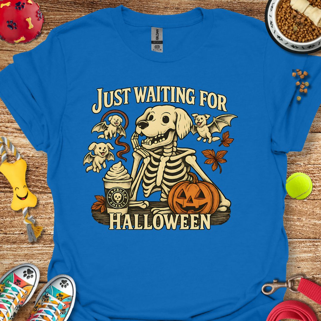 Just Waiting for Halloween Golden T-Shirt