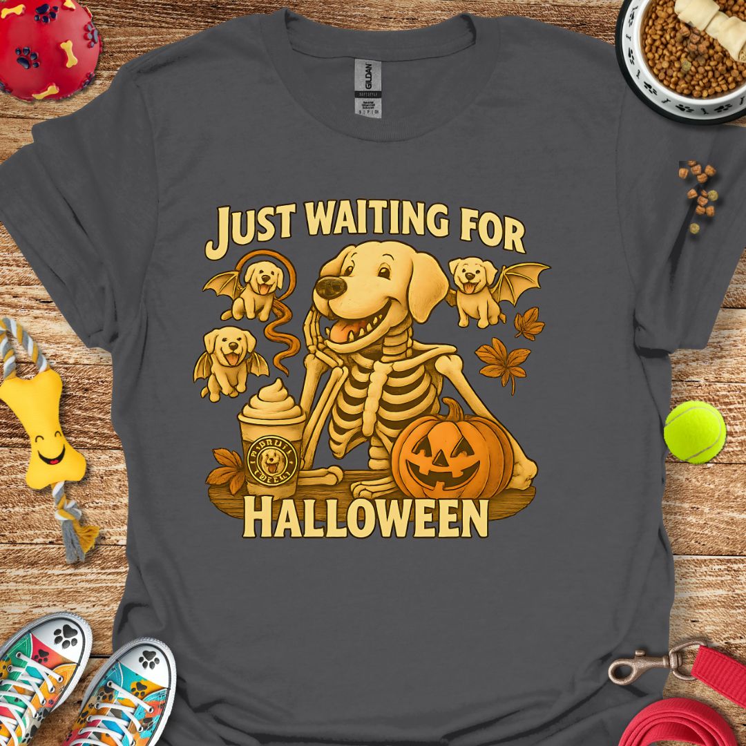 Just Waiting for Halloween Labrador T-Shirt