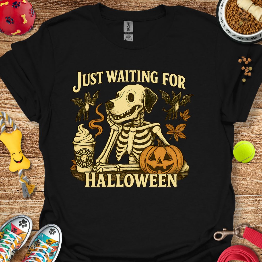 Just Waiting for Halloween Great Dane T-Shirt