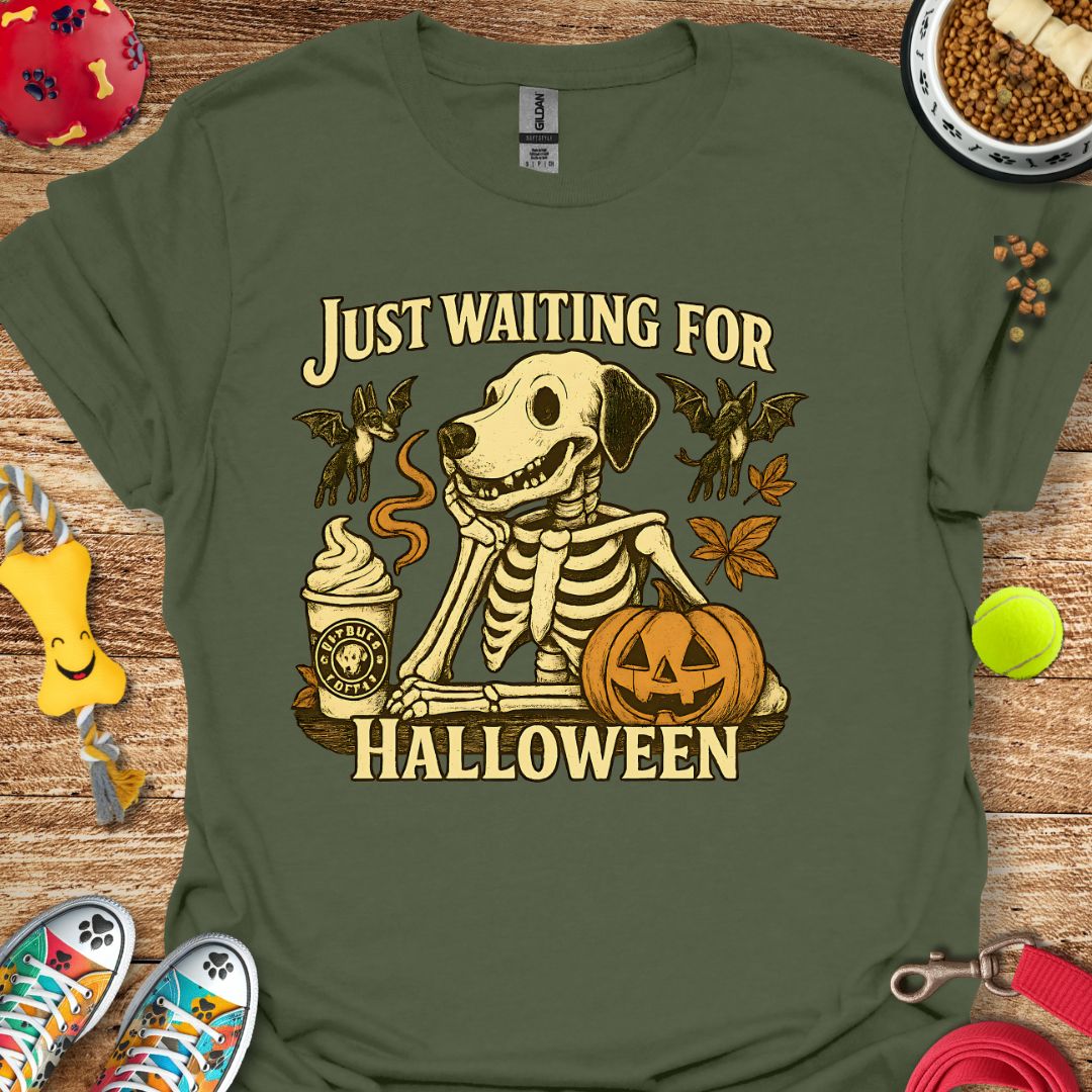 Just Waiting for Halloween Great Dane T-Shirt