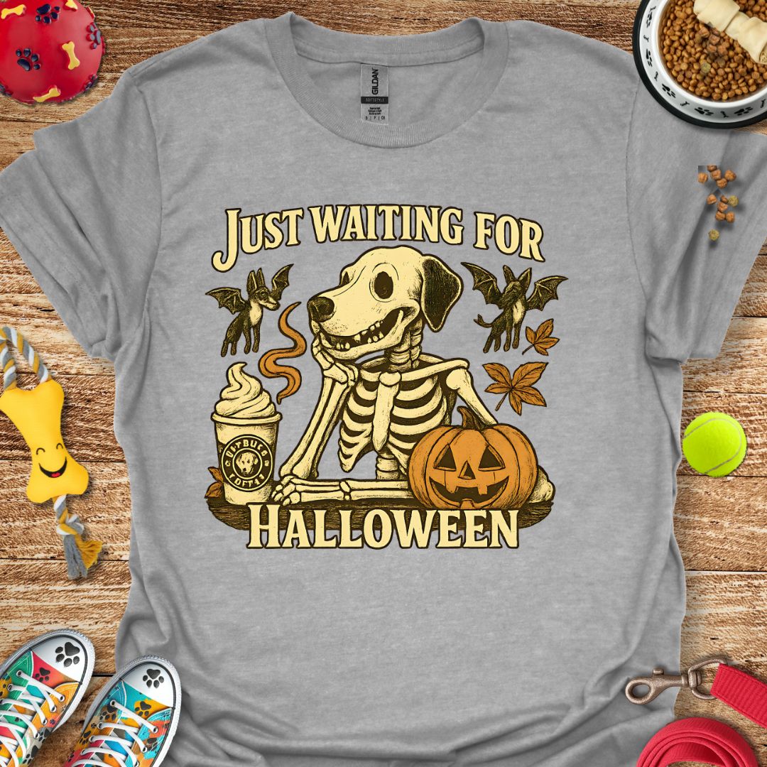 Just Waiting for Halloween Great Dane T-Shirt