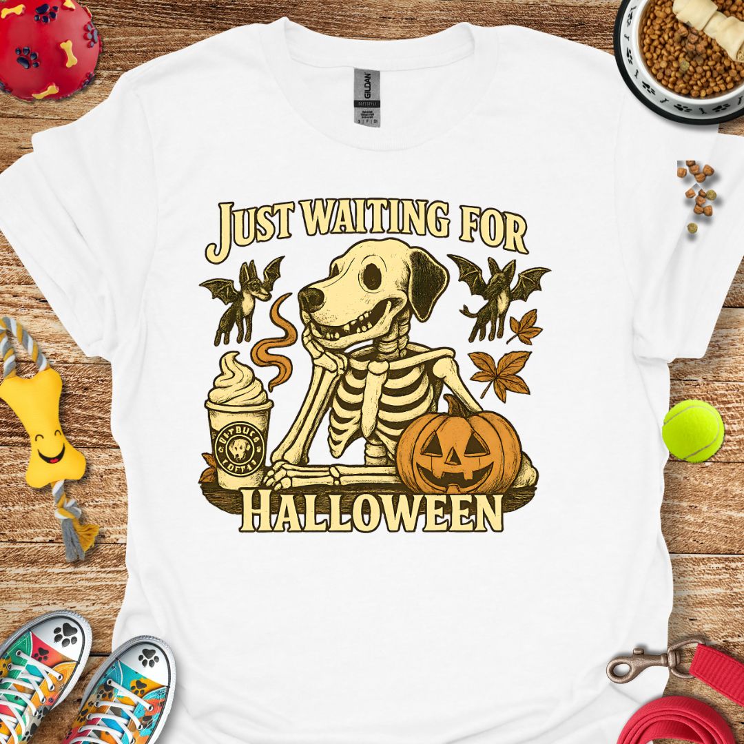 Just Waiting for Halloween Great Dane T-Shirt