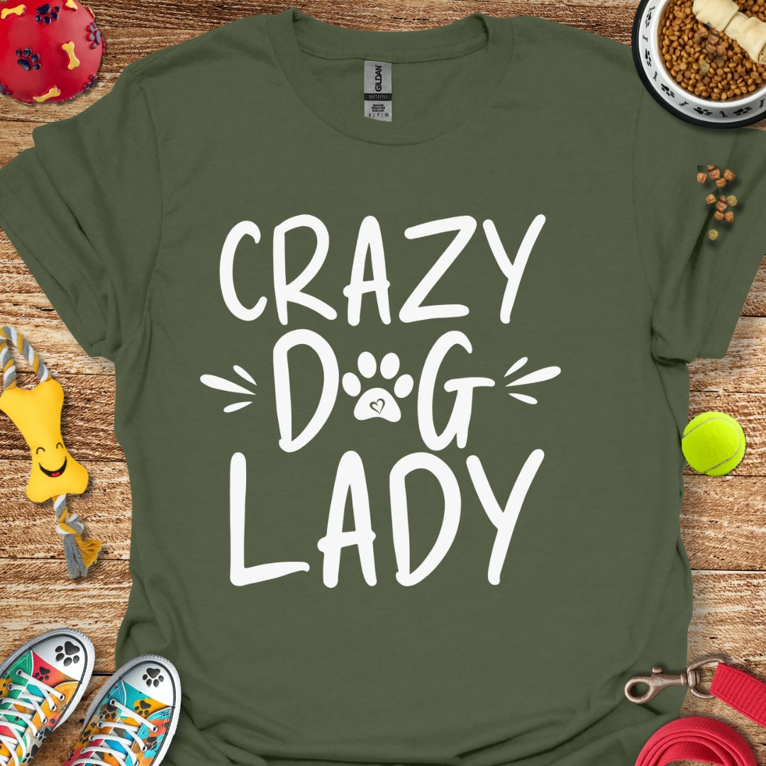 Crazy Dog Lady T-Shirt