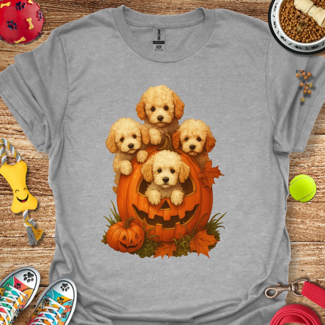 Pumpkin Poodle T-Shirt