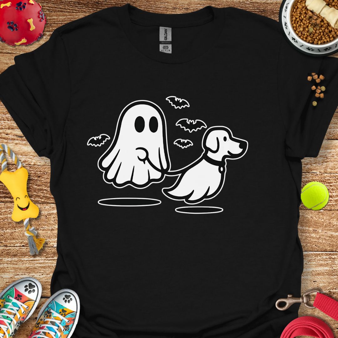 Ghost Walking Labrador T-Shirt
