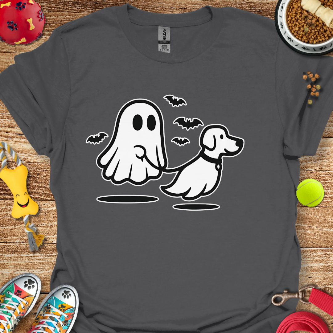 Ghost Walking Labrador T-Shirt