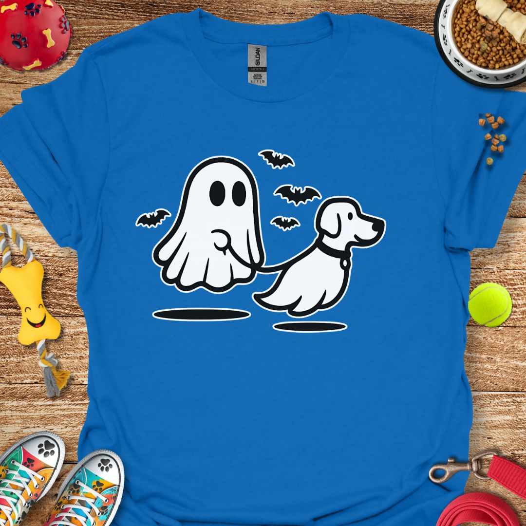 Ghost Walking Labrador T-Shirt