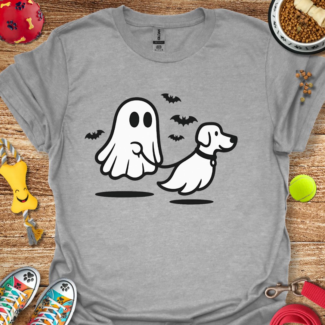 Ghost Walking Labrador T-Shirt