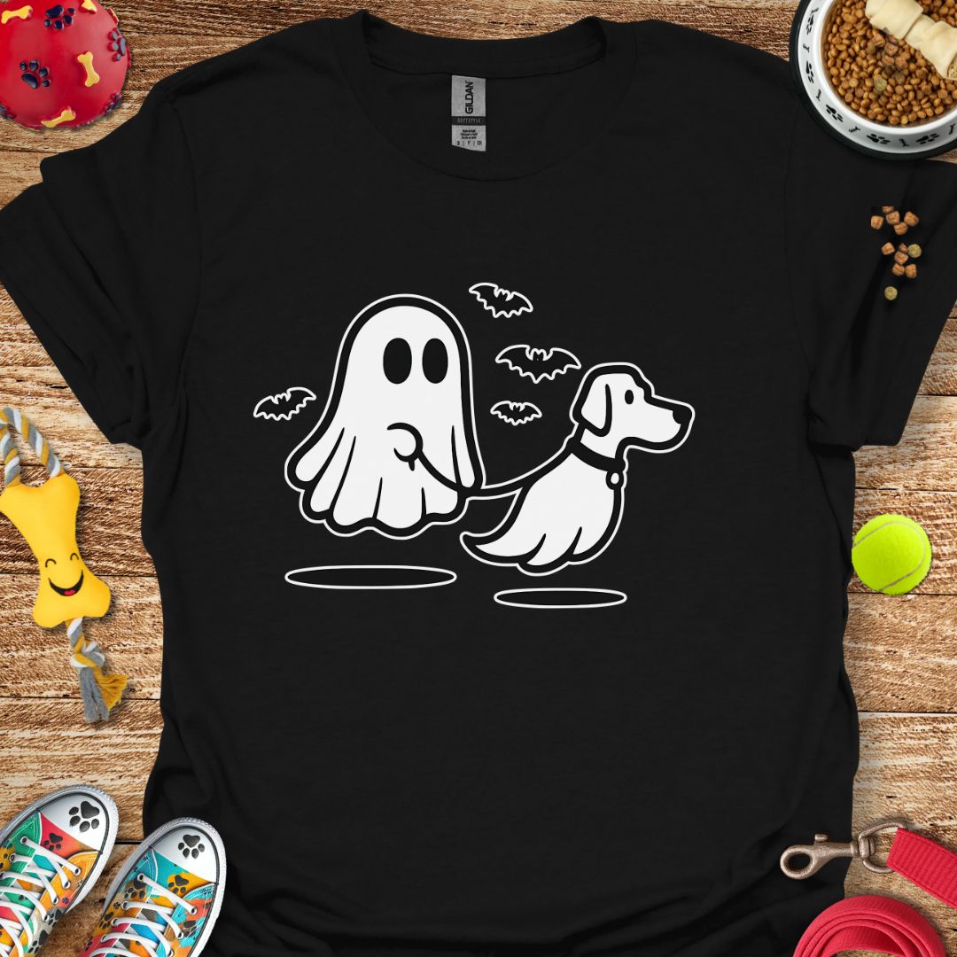 Ghost Walking Great Dane T-Shirt
