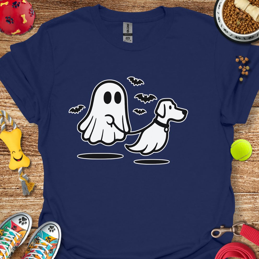 Ghost Walking Great Dane T-Shirt