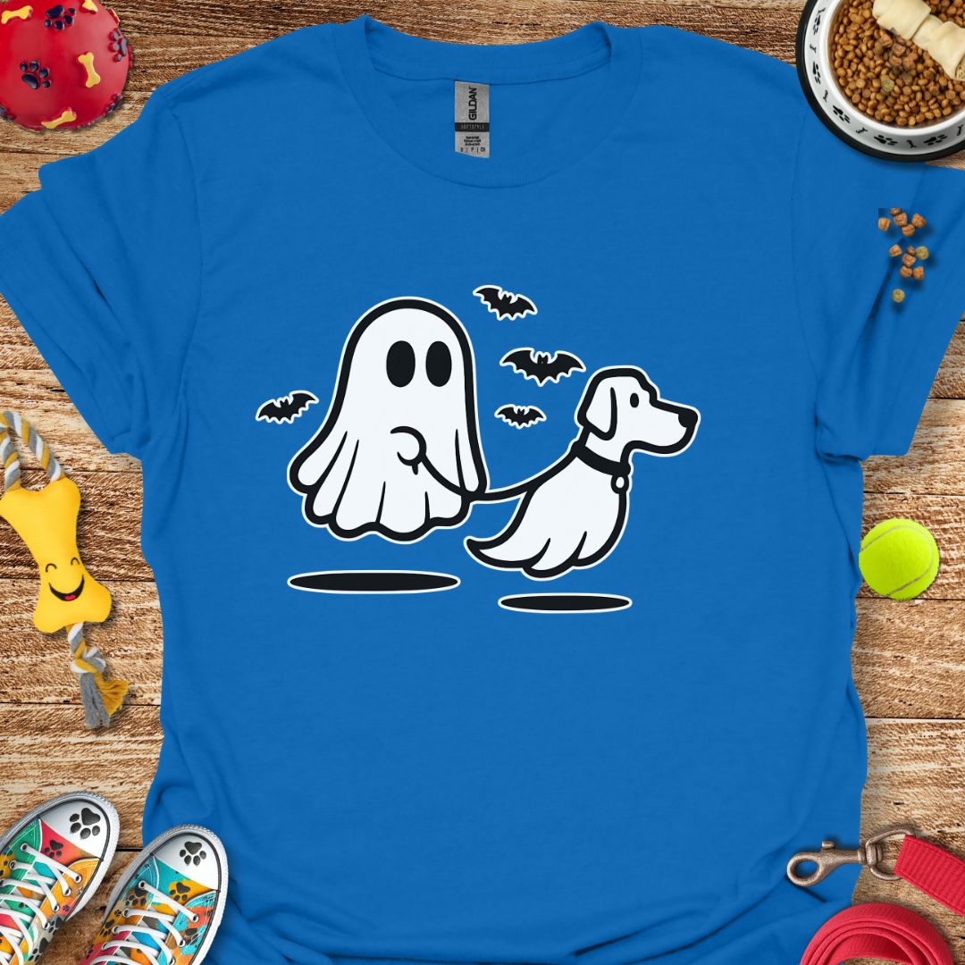 Ghost Walking Great Dane T-Shirt